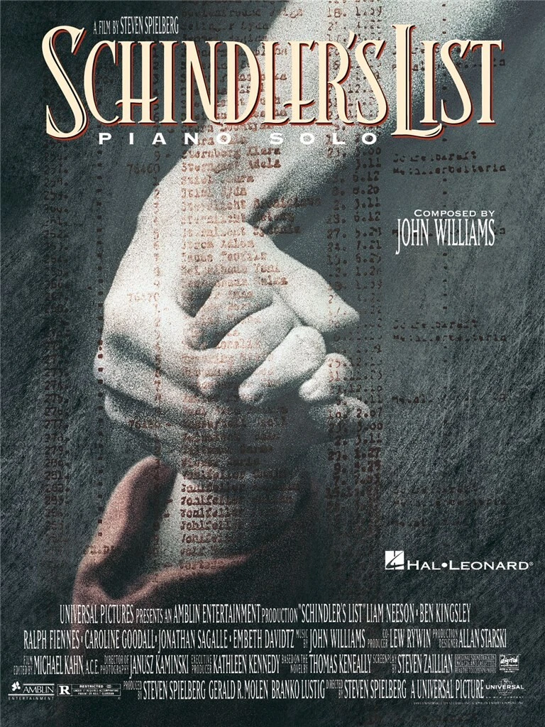 Schindler's List - Klavier